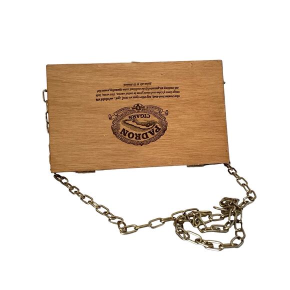 Padron Vintage Handmade Cigar Box Purse ONE OF A KIND - Picture 1 of 10